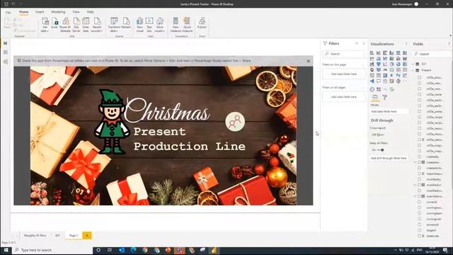 Demo: Present Tracker Power BI and Power Apps Integration смотреть онлайн