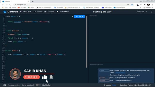 Mixin | Dart Bangla Tutorial | Learn Dart | Sahir Khan смотреть онлайн
