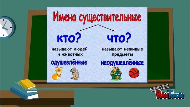 Что такое имя существительное? смотреть онлайн
