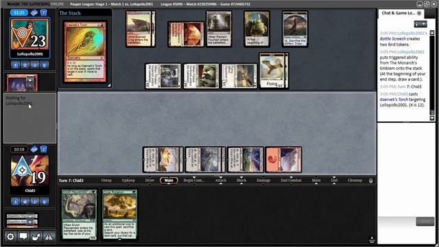 MTG Pauper League - 20 Ball (Tron Fireball Tribal) смотреть онлайн