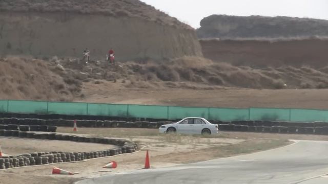 Mitsubishi Lancer Evo II RWD-drifting at 14/11/10 at daytona смотреть онлайн