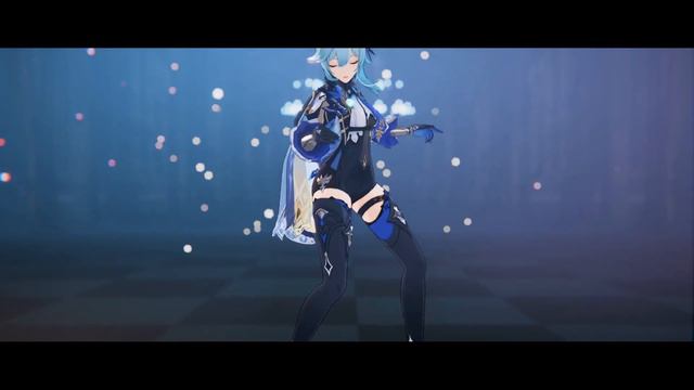 【Genshin Impact MMD／4K／60FPS】Eula【ヒアソビ】 смотреть онлайн