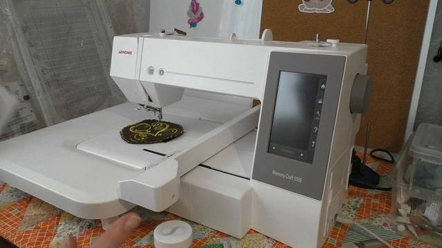 Janome Memory Craft 550e. Критерии выбора. смотреть онлайн