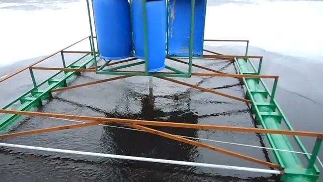 Аэратор ветровой для пруда на пантонах смотреть онлайн