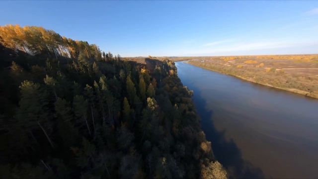 Autumn FPV on the river slope \ Осенний FPV на склоне у реки смотреть онлайн