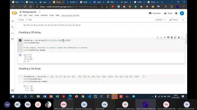 #14 | Python Programming - Numpy In Python смотреть онлайн