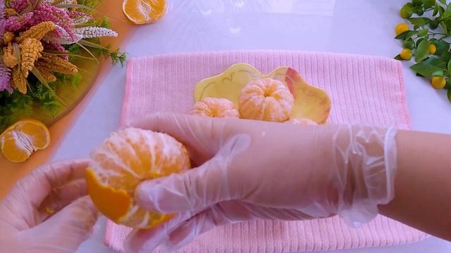 POSTRE DE MANDARINAS CON SOLO 4 INGREDIENTES/ MOLDE DE PET/SIN HORNO TANGERINE DESSERT/4 INGREDIENT смотреть онлайн