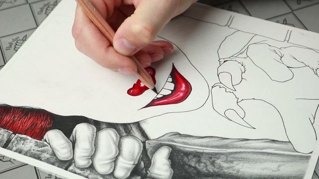 Drawing Pennywise - IT Chapter Two смотреть онлайн