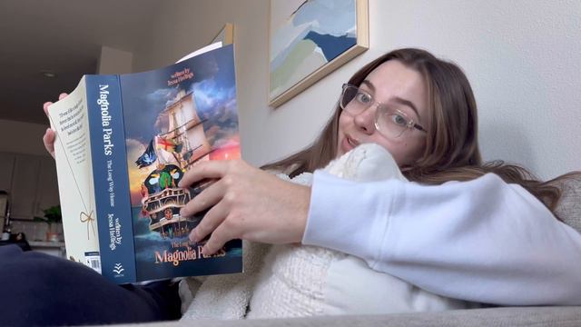 magnolia parks series reading vlog (with spoilers) 🐝🎀💌 смотреть онлайн