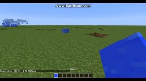 Как  дать себе воду без вёдер в Minecraft