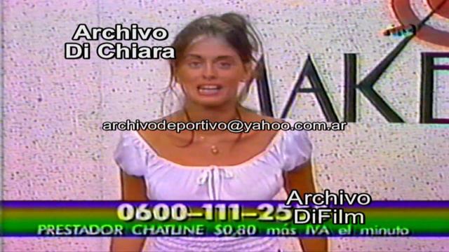 INEDITO Silvina Luna dos años antes de Gran Hermano - Año 1999 V-06929 DiFilm смотреть онлайн