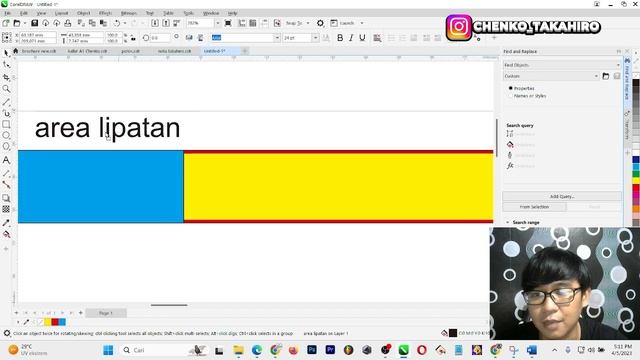 Tutorial Cara Setting Tali Lanyard Full Print untuk pemula di Corel Draw смотреть онлайн