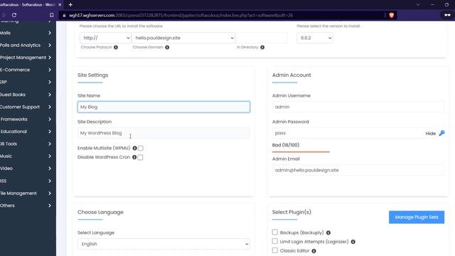 How to Create a Subdomain on cPanel and Install WordPress in 2022 смотреть онлайн