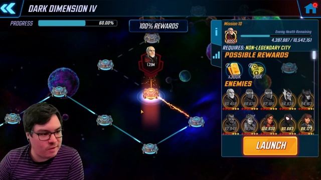 DD4 City 1 (Node 10) & City 2 (Node 11) Start! Marvel Strike Force смотреть онлайн