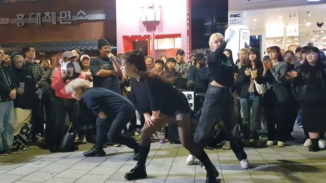 20231104 홍대버스킹 hongdaebusking 댄스팀 레드크루(REDCREW) 04 - LE SSERAFIM(르세라핌) - UNFORGIVEN смотреть онлайн