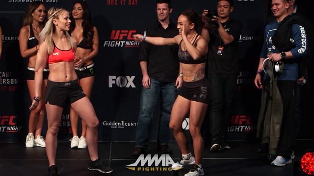 UFC on FOX 22: Paige VanZant vs. Michelle Waterson Dance-Off смотреть онлайн