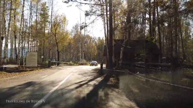 Дорога Иркутск-Листвянка. Едем в Тальцы. смотреть онлайн