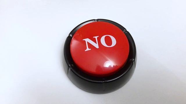 NO Button - Tell people off with a push of a button! смотреть онлайн