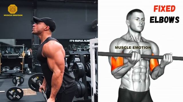 6 BICEPS & TRICEPS SUPER-SET WORKOUT AT GYM / Musculation triceps et biceps en superset смотреть онлайн