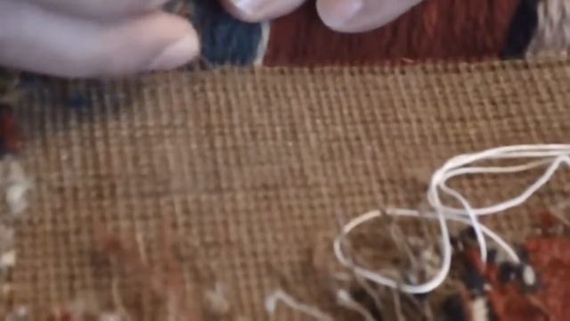 Antique Persian rug restoration смотреть онлайн