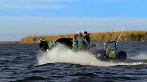 Sealegs 6.1m D-TUBE, лодка для рыбалки и охоты