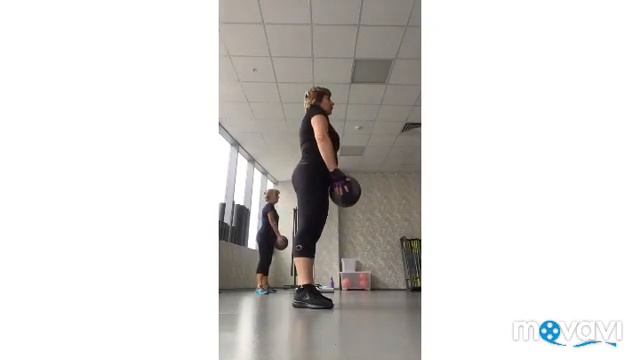 Фрагмент моей фитнес тренировки после длинных каникул в #сссробнинск смотреть онлайн