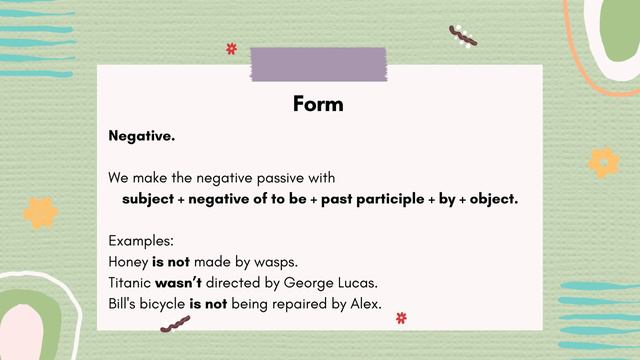 Passive Voice. English Grammar. Language level B1 - Intermediate. Passive Voice Presentation. смотреть онлайн