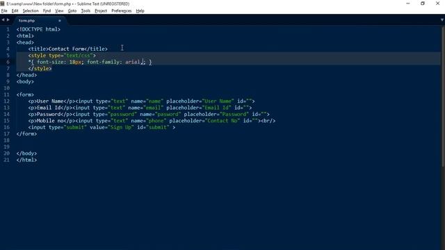 Build a PHP Contact form. смотреть онлайн