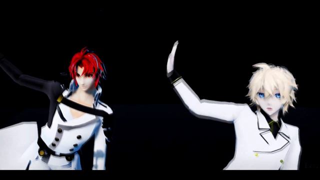 「MMD」 Mika, Crowley, Ferid - Step 「4K」⭒ смотреть онлайн