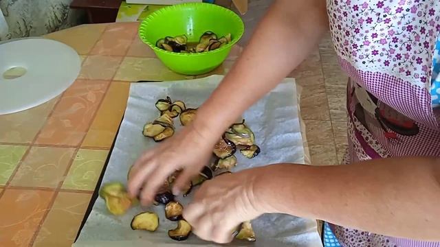 Сушёные баклажаны на зиму? смотреть онлайн
