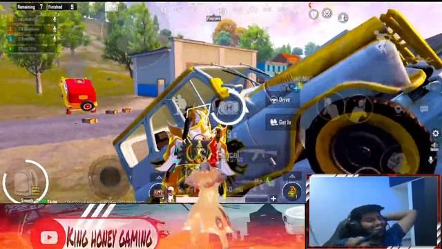 BGMI LIVE || PAID CUSTOM & CLASSIC || KYA 7 KD HOGA AAJ ???? || With Face cam | KingHoney || 18 смотреть онлайн