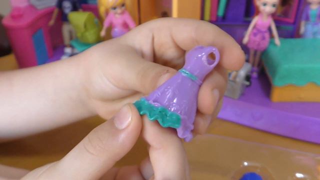 #Мультик Полли Покет и друзья Стильный отряд / Polly Pocket Squad Style Super Pack / КАТЯ И КУКЛЫ