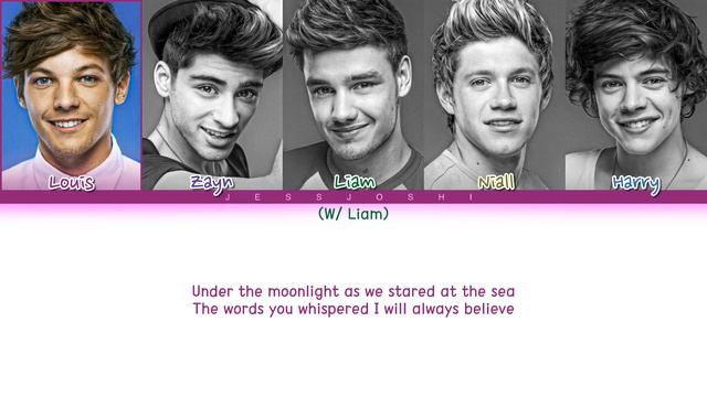 One Direction - Rock Me (Color Coded Lyrics Eng)