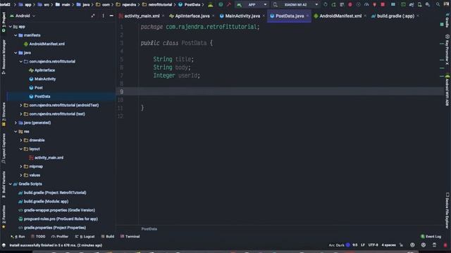 Retrofit 2.0 Tutorial #2 - POST REQUEST смотреть онлайн