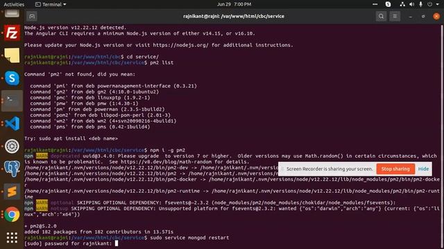 PM2 command not found - node.js | how to install pm2 in ubuntu 20.04 смотреть онлайн