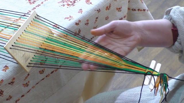 Мастер-класс «Плетение поясов на хантыйском бердо» смотреть онлайн