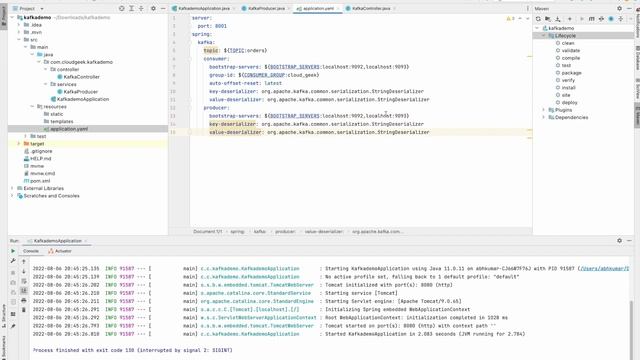 Run Kafka & Zookeeper using Docker | Kafka | Kafdrop | Springboot| Docker Compose | Part-4 смотреть онлайн