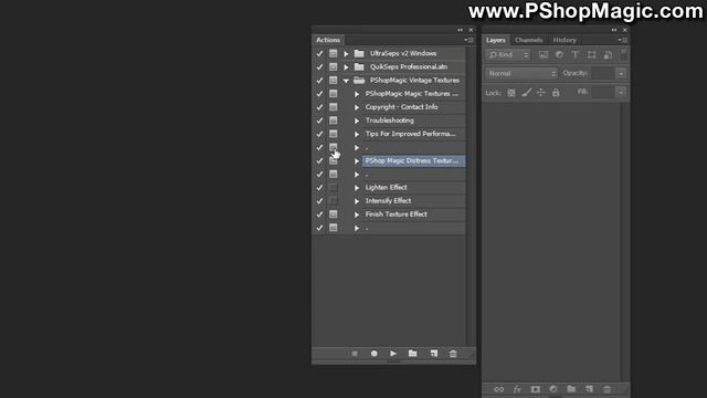Installing Adobe Photoshop Actions смотреть онлайн
