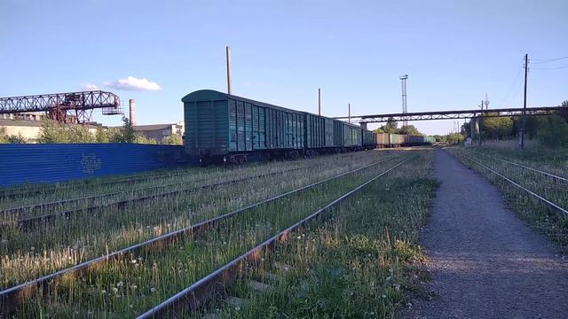 Манëвры Тепловоза ЧМЭ3-3475 На Станций Металлист смотреть онлайн