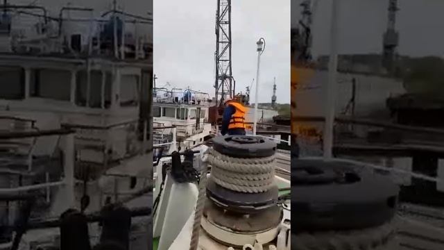 отход судна от причала