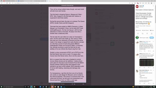 OW2 Beta & 6 New Heroes Potentially Leaked - OW2 4chan "Leaks" | Overwatch News смотреть онлайн