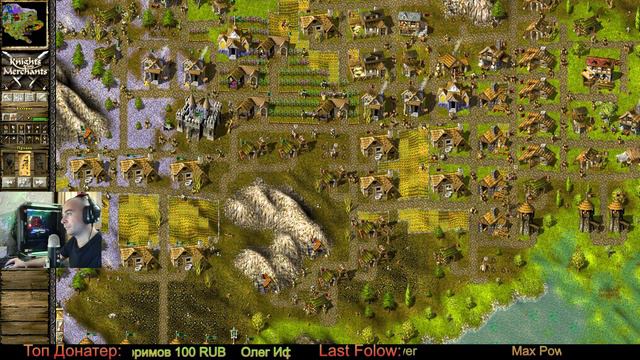 Knights And Merchants 🐱👤 До последней капли крови 1440p 60fps