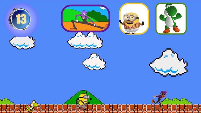 🔴MARIO vs MINIONS 🟡Fitness Race | Brain Break for kids | Just dance & workout! 🌟go noodle смотреть онлайн