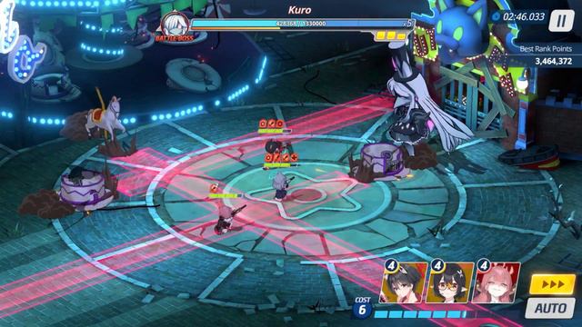 [Blue Archive] Shiro & Kuro Raid Hardcore Clear (No Haruna/Izuna/Asuna) смотреть онлайн