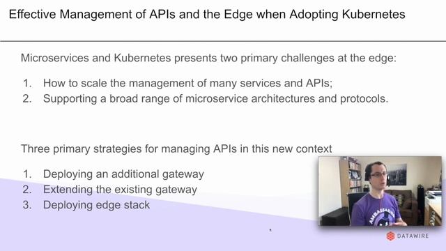 Getting Edgy: Effective Management of APIs with Kubernetes смотреть онлайн