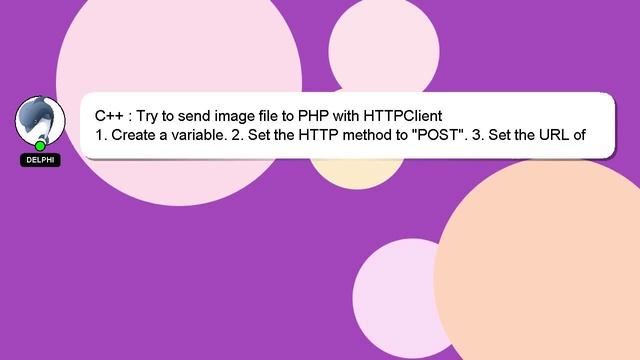 C++ : Try to send image file to PHP with HTTPClient смотреть онлайн