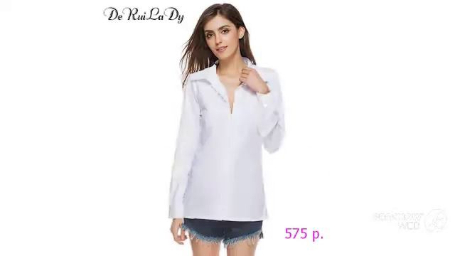 Одежда Aliexpress - Элегантная блузка - рубашка смотреть онлайн