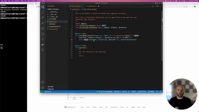 Your first Sematic pipeline: MNIST in PyTorch смотреть онлайн