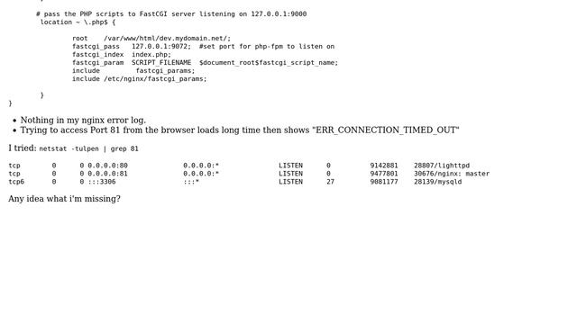 DevOps & SysAdmins: Nginx running and enabled but not serving смотреть онлайн