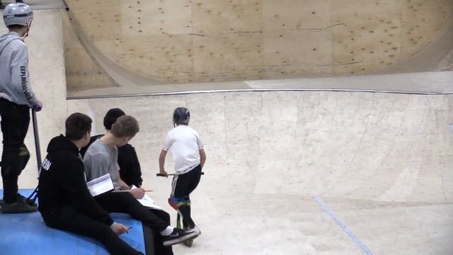 Румянцев Данила - любители, Winter Scooter Games 2018 смотреть онлайн